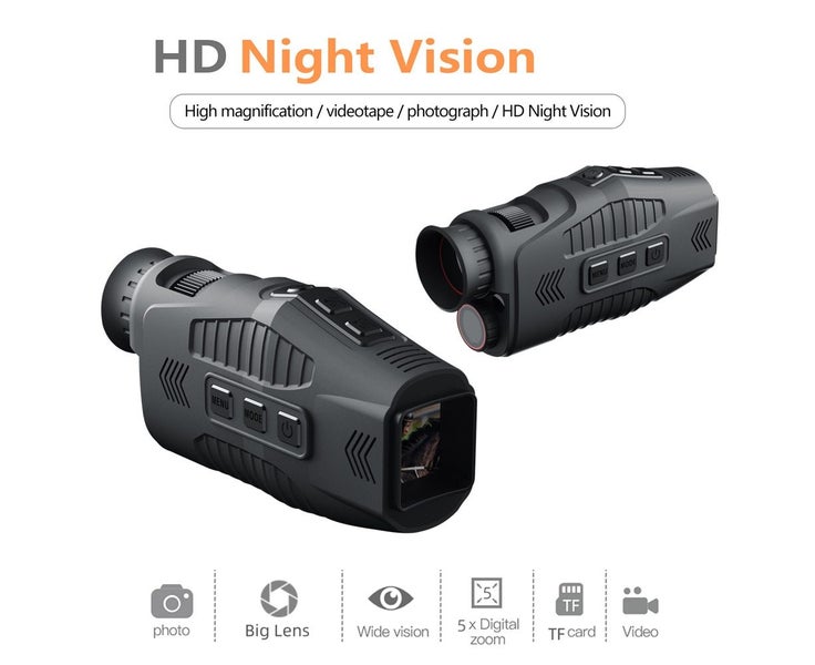 1080P Portable Monocular Infrared Night-Visions Device Day Night Use Photo Carousel 6