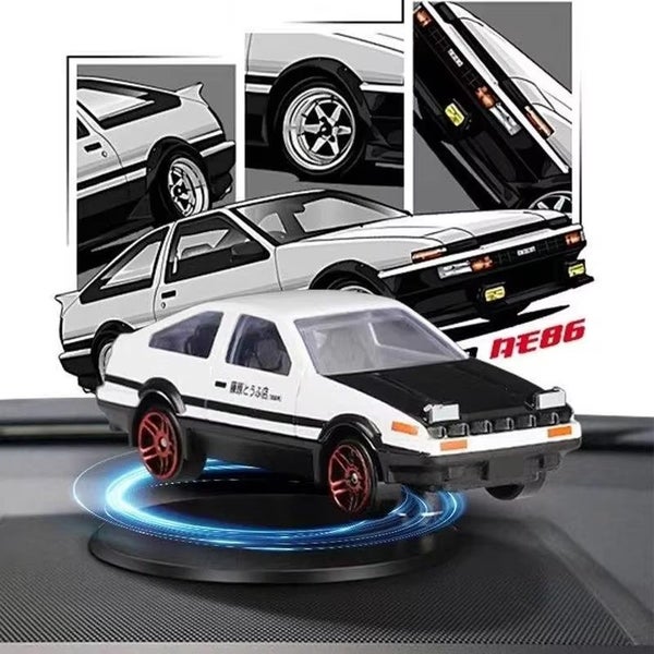 Drift Rotating Ornaments Auto Dashboard Turning AE86 Model, C style Carousel 1