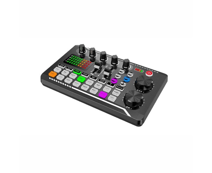 F998 Intelligent Sound Card Noise Reduction Audio Webcast Live Soundcard Tu Carousel 6