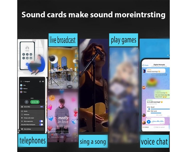 Voice Changer Portable Voice Changer Device withSound Effects Colorful L Carousel 2
