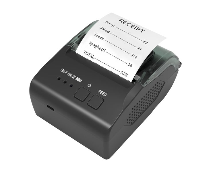 58mm Portable Mini Thermal Receipt Printer USBBT Connectioninches Wir Carousel 1