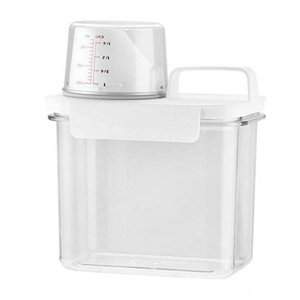 1100ml Laundry Detergent Dispenser Empty Softener Storage Bottle Carousel 1