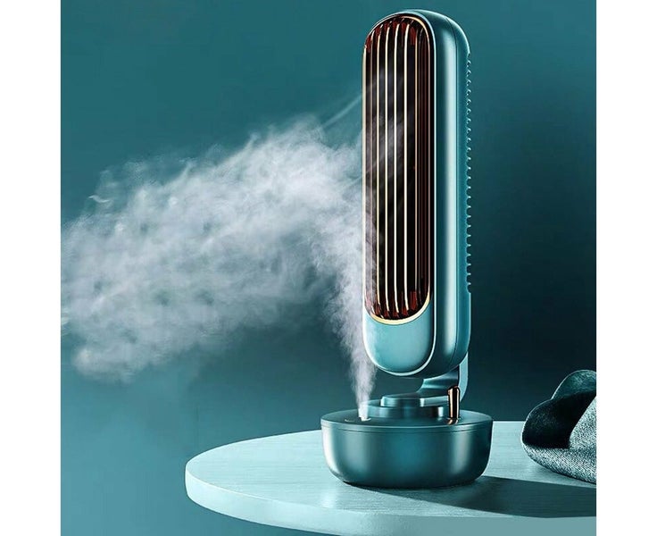 Portable Tower Air Cooling FanPink Carousel 2