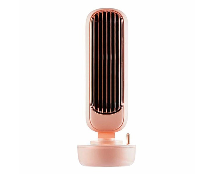 Portable Tower Air Cooling FanPink Carousel 1