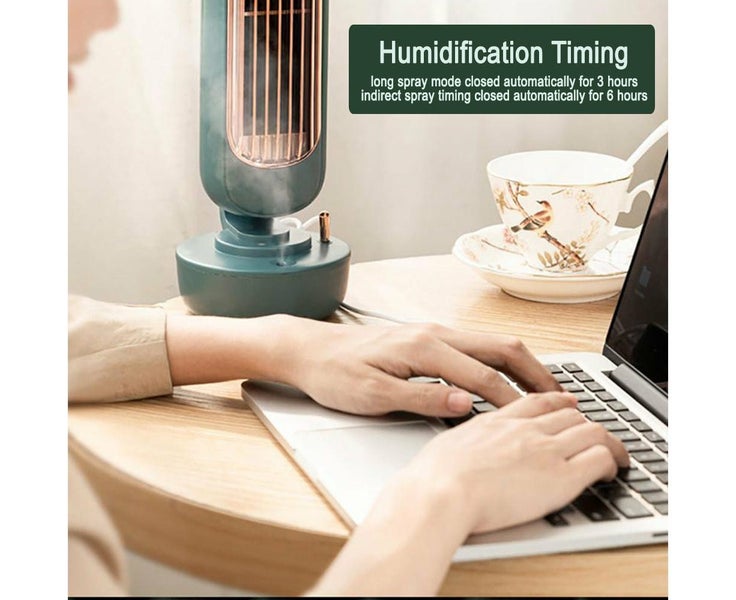 Portable Tower Air Cooling FanPink Carousel 7