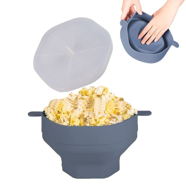 Microwaveable Silicone Popcorn Popper Collapsible Microwave Popcorn Maker B Carousel 1