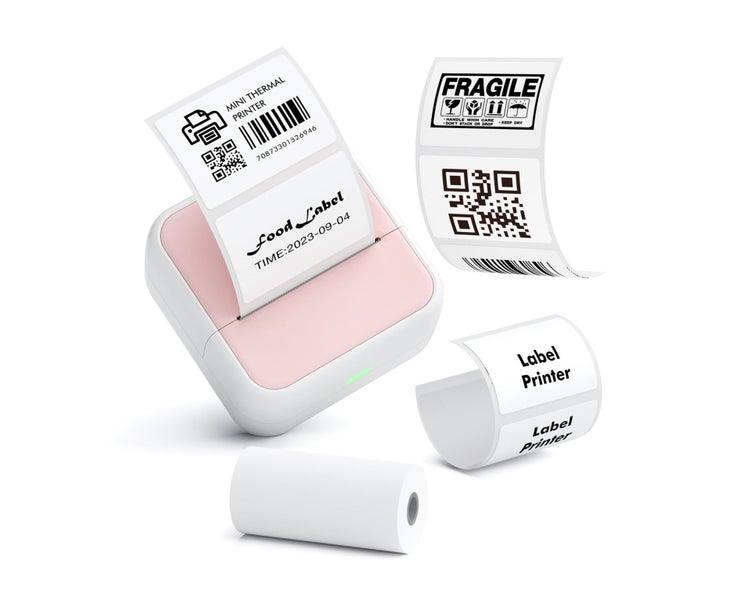 Mini Pocket Printer Portable Thermal Instant Photo Printing Label Maker Mac Carousel 1