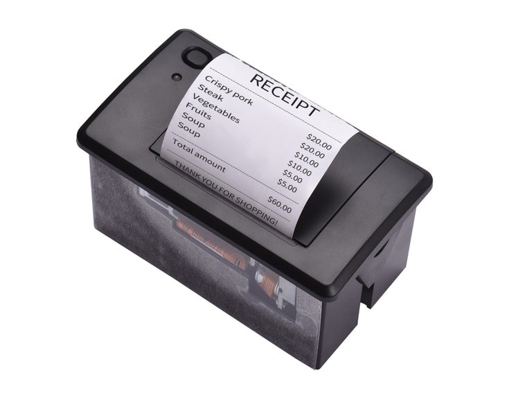 Aiebcy Embedded Thermal Receipt Printer 58MM Mini Printing Module Low Noise Carousel 1