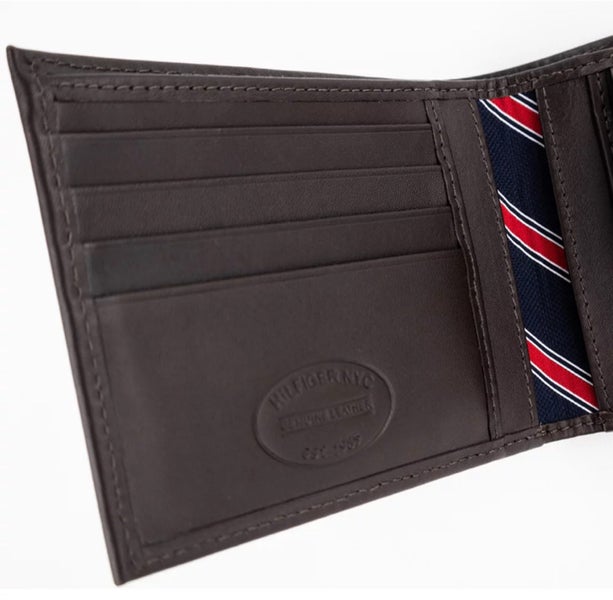Tommy Hilfiger Men's Eton Wallet - Brown62986993768579113