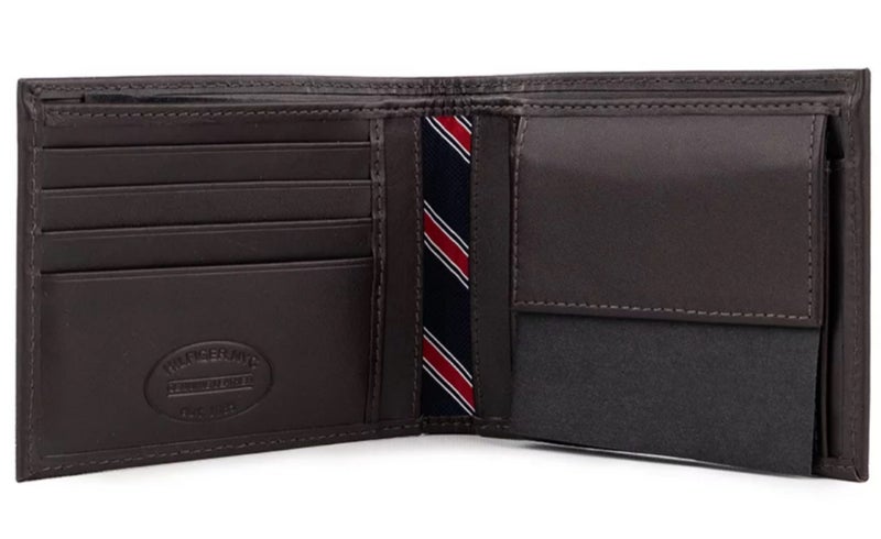 Tommy Hilfiger Men's Eton Wallet - Brown62986993768579112