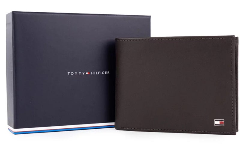 Tommy Hilfiger Men's Eton Wallet - Brown62986993768579114