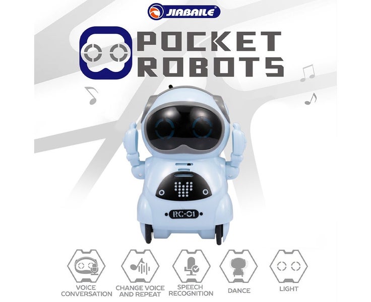 939A Pocket Robot Talking Interactive Dialogue Voice Recognition Record Singi Carousel 2