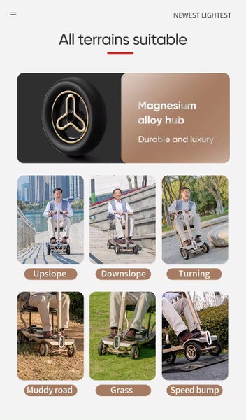 Ultra-light Mobility Scooter63002252164098114