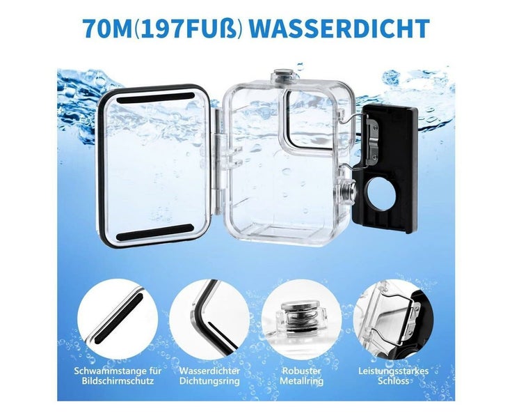 Accessory Set Kit Bundle for GoPro Hero 12 11 10Black Waterproof Protect Carousel 2