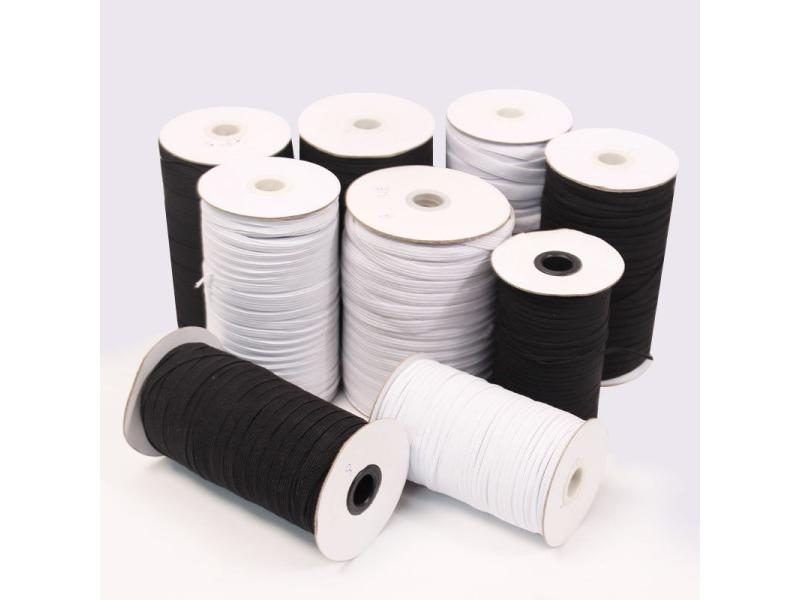 Solid Elastic Bands 3/6/8/10/12/15MM High Elasticity Wear-resistant Mask Rope Carousel 1