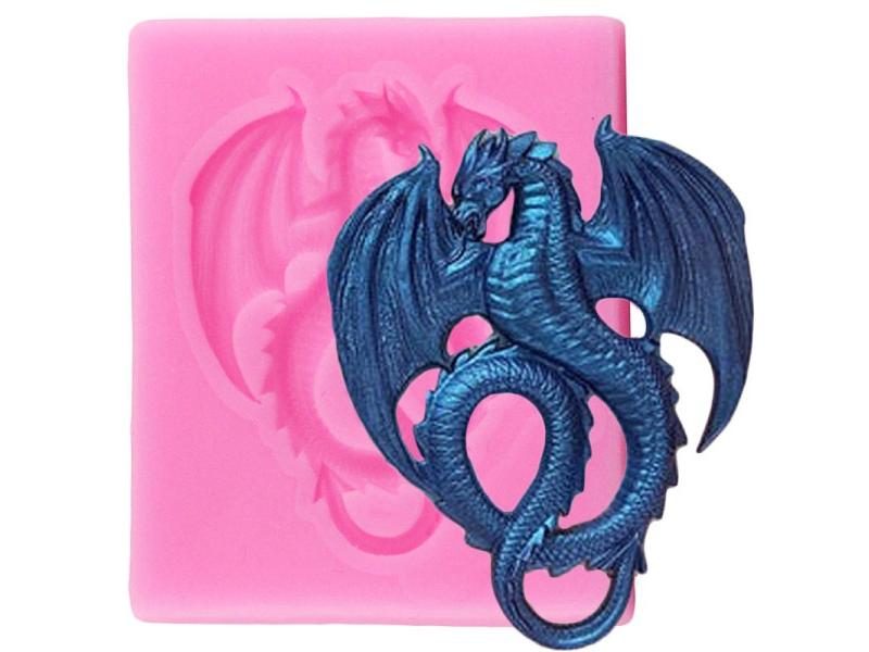 Sugarcraft Dragon Formy Silikonowe Kremówka Mold Ciasto Dekorowanie Narzedzia Carousel 2