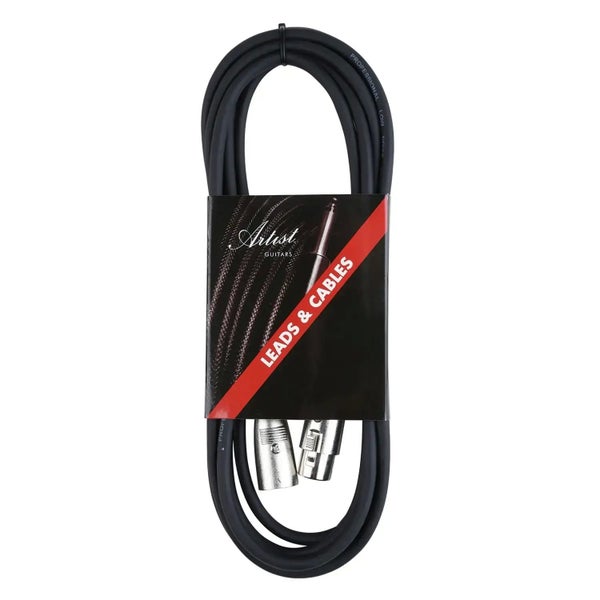 Artist MC10XX 10ft (3m) Mic Cable/Lead XLR-XLR - 4 Pack Carousel 2