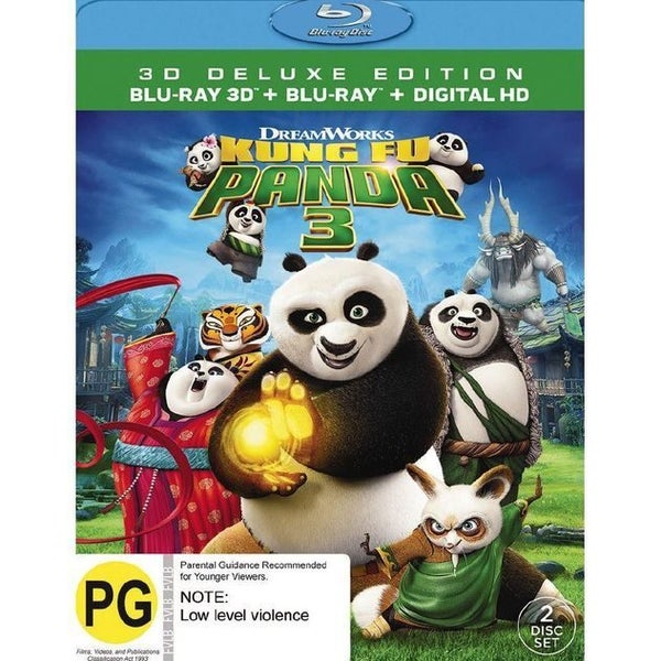 Kung Fu Panda 3 (3D Blu-ray + Blu-ray) Awesome Edition Carousel 1