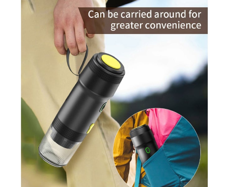 Portable Capsule Coffee Machine, 60 ml USB Charging Mini Car Coffee Machine Carousel 7