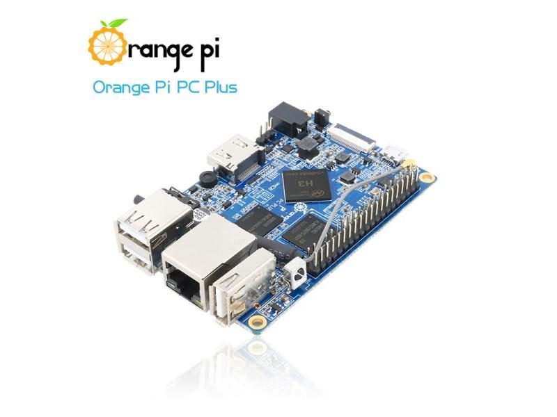 Orange Pi PC Plus 1G DDR3 8G EMMC Flash Allwinner H3 Mini PC Carousel 1