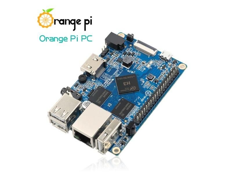 Orange Pi PC 1GB RAM Allwinner H3 Quad-Core Mini PC SBC Single Board Computer Carousel 1