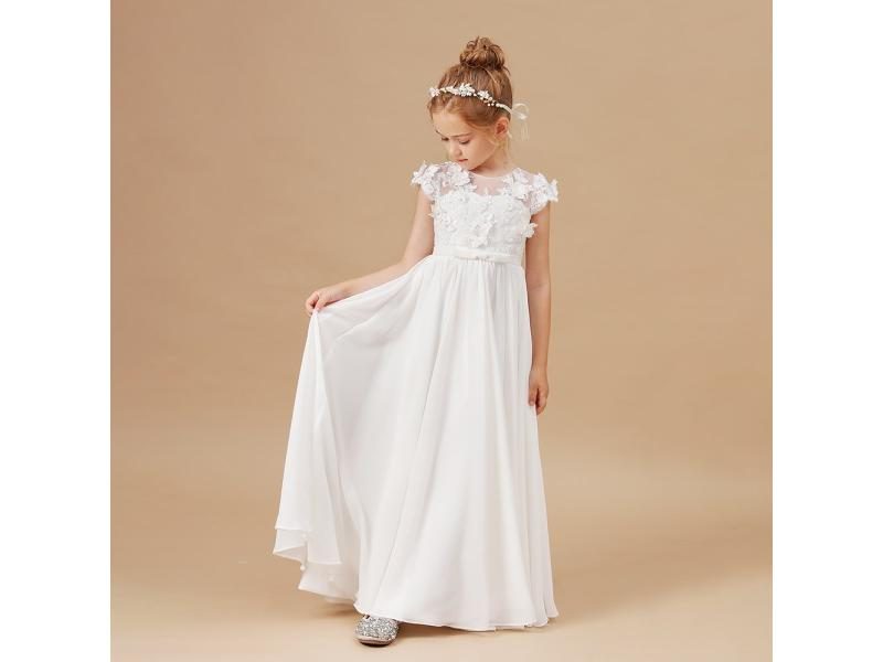 Appliques For Kid's Flower Girl Dress Communion Graduation Wedding Birthday Carousel 1