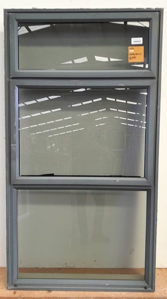 Denim Blue Aluminium Twin Awning Window H1690 x W900 DR13319 Carousel 1