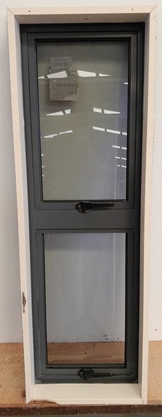 Denim Blue Aluminium Twin Awning Window H1200 x W400 DR13326 Carousel 2