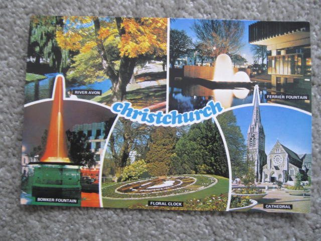 Christchurch Scenes Postcard Carousel 1