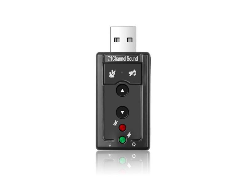 Mini External Usb To 3.5mm Stereo Headset Adapter For Laptop Carousel 1