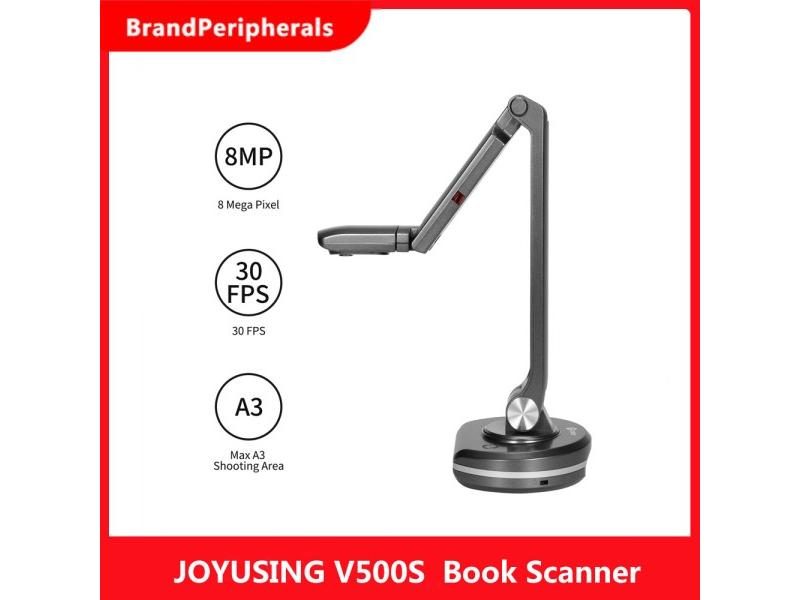JOYUSING V500S USB 2-in-1 8MP Document Camera Book Scanner Webcam With Auto Carousel 2