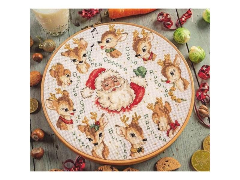 ZZ916 For Needlework Kit NOT PRINTED Cross Stich Painting Set Cross Stitch Kits Carousel 2