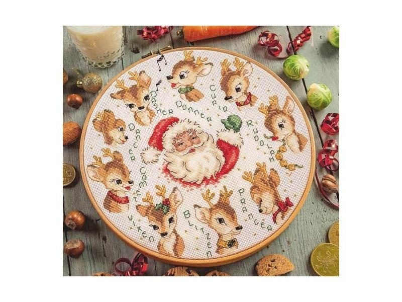 ZZ916 For Needlework Kit NOT PRINTED Cross Stich Painting Set Cross Stitch Kits Carousel 1