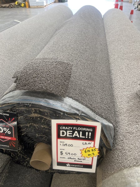 Godfrey Hirst Carpet Ohura twist Paua Solution Dyed Nylon Carousel 1