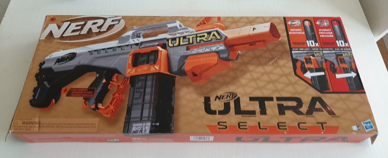 NERF Ultra Select Fully Motorized Blaster Ages 8+ Toy Gun Fire Fight Darts Play Carousel 6