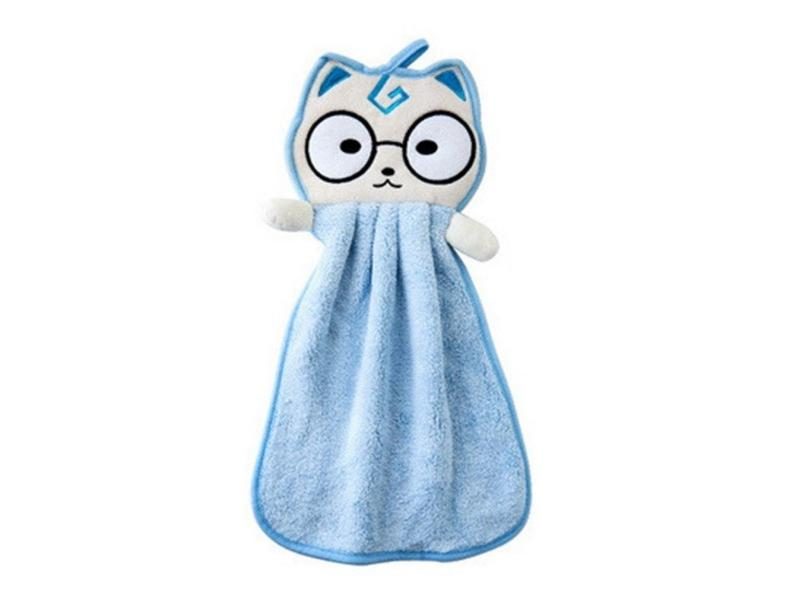 Cute Cartoon Thickened Towel Kitchen Hanging Water Towel Kitchen Dining Home Carousel 1