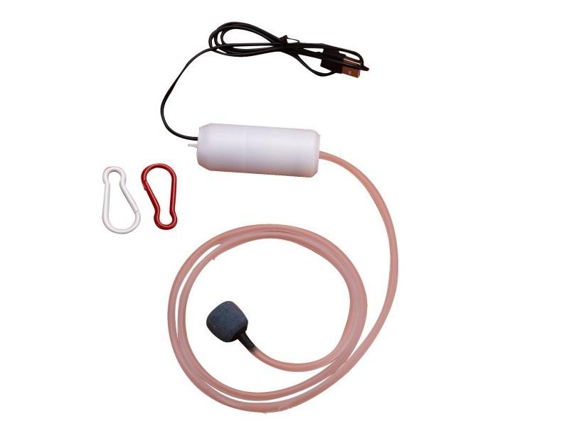 Mini Aquarium Oxygen Air Pump USB Silent Small Aeration Pump Portable Fish Tank Carousel 1
