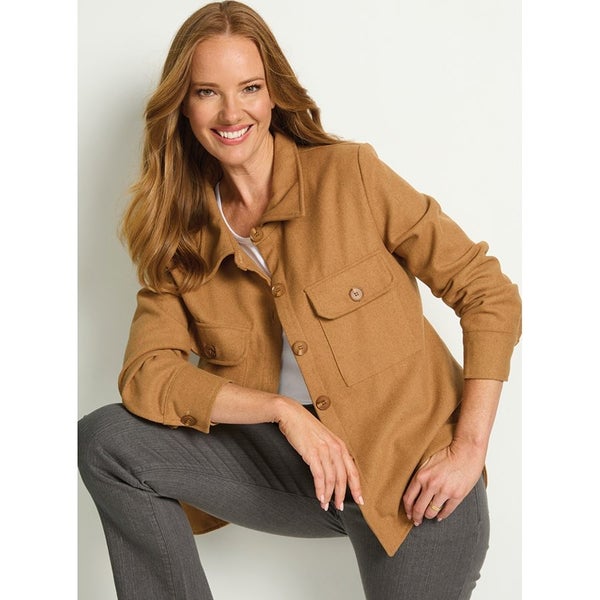 Comfort Winter Jacket - Size M (14) - Camel Carousel 1