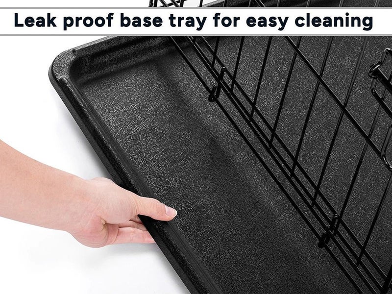 77cm Folding Pet Crate - Medium Size Cage Pen for Dogs & Cats Carousel 8