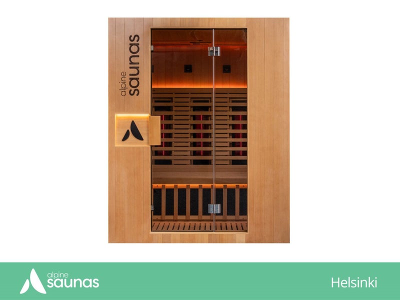 INDOOR SAUNA - HELSINKI NEW 3-SEATER - ALPINE SPAS Carousel 1