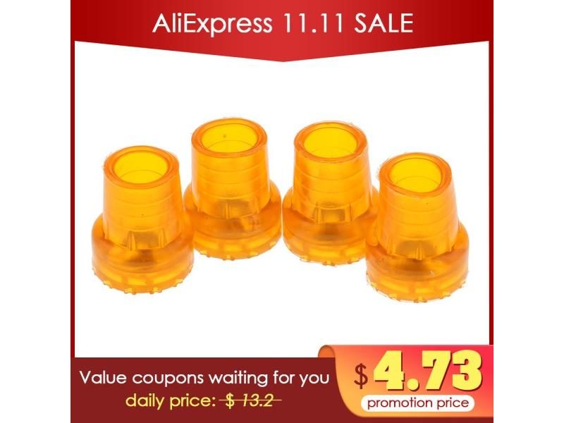 4pcs 19mm Rubber Crutches Tips Pad Durable For Walking Stick Crutch End Carousel 2