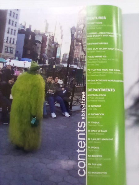 Juxtapoz Art & Culture Magazine - April 2006 Carousel 2