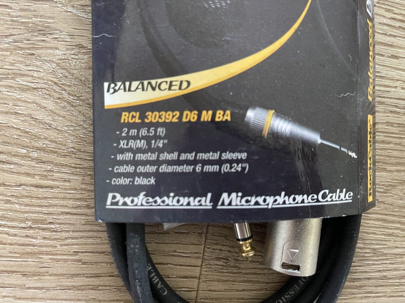 Warwick RockCable 2m Balanced Jack to XLR Cable (Model RCL 30392 D6 M BA) Carousel 3