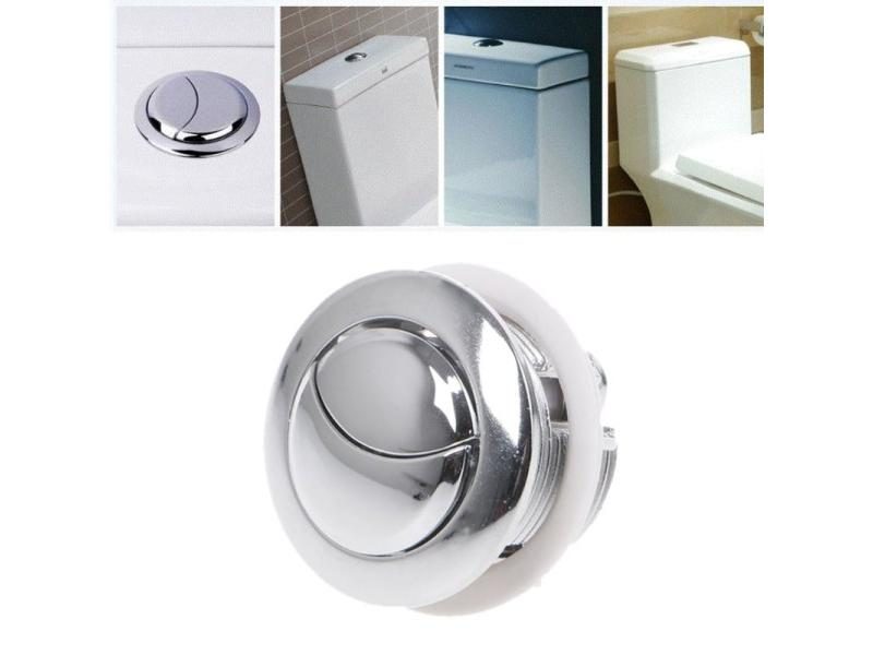1Pc Dual Flush Toilet Tank Button Closestool Bathroom Accessories Water Saving Carousel 1