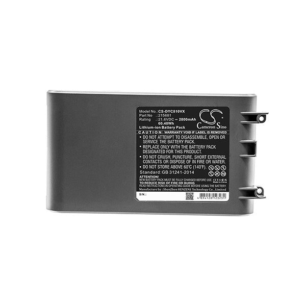 Cameron Sino Cs Dyc810Vx 2800Mah Replacement Battery For Dyson Carousel 1