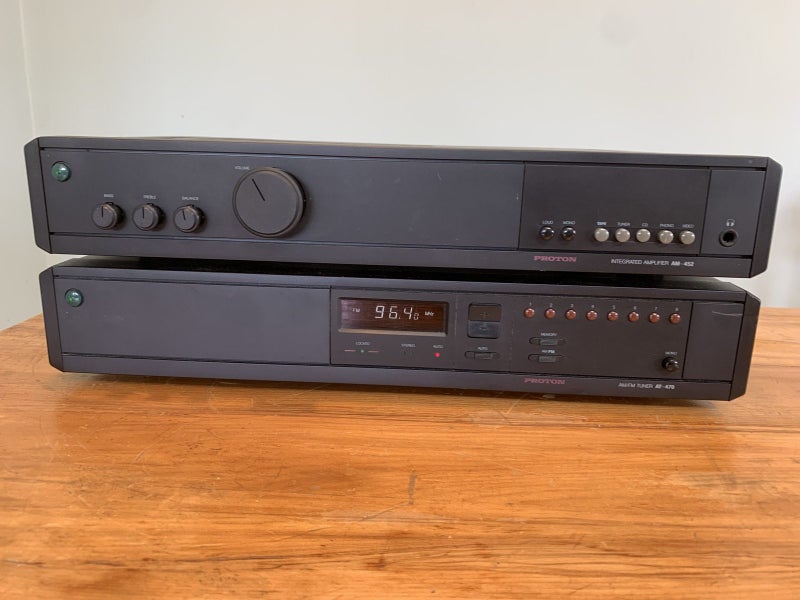 Pristine PROTON AUDIO AM-452 Audiophile Amplifier And Tuner Carousel 2
