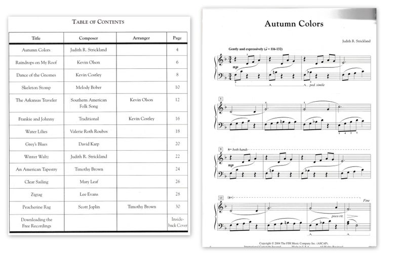 The FJH Pianist's Curriculum by Helen Marlais - Best Of In Recital Solos Carousel 2