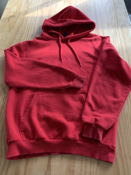 Men’s Red Hoody and Blue Striped T-shirt Size Small Carousel 2