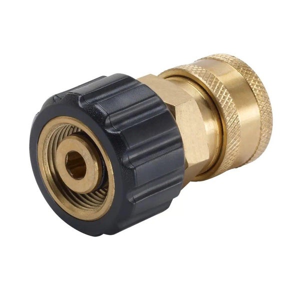 M22 14mm Pin to 3/8" Female Quick Connect Coupling - Water Blaster Fitting Carousel 1