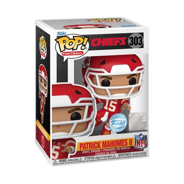 NFL: Chiefs - Patrick Mahomes II Pop! Vinyl [RS] Carousel 2